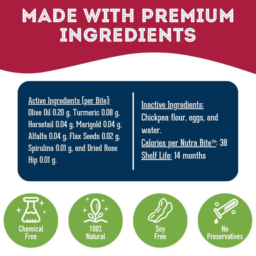 Dog Supplements-  Joint & Bone Supplement Dog Herbal Bites