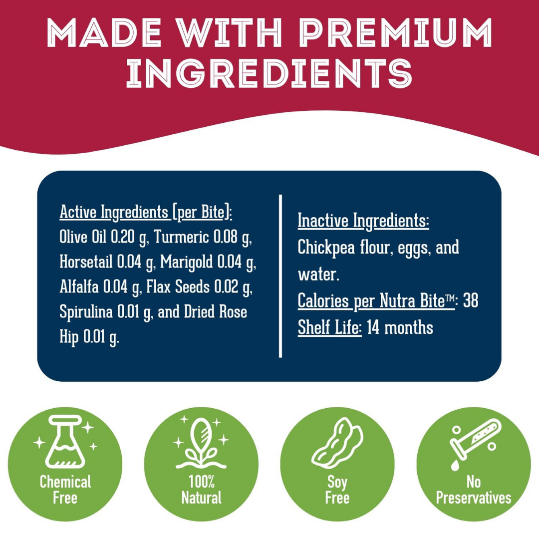 Dog Supplements-  Joint & Bone Supplement Dog Herbal Bites
