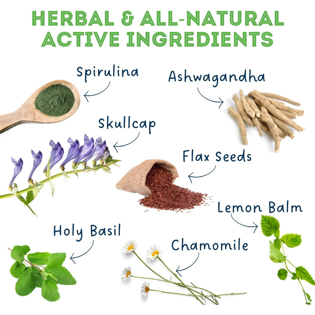 Dog Supplements-Stress & Anxiety Supplement Dog Herbal Bites